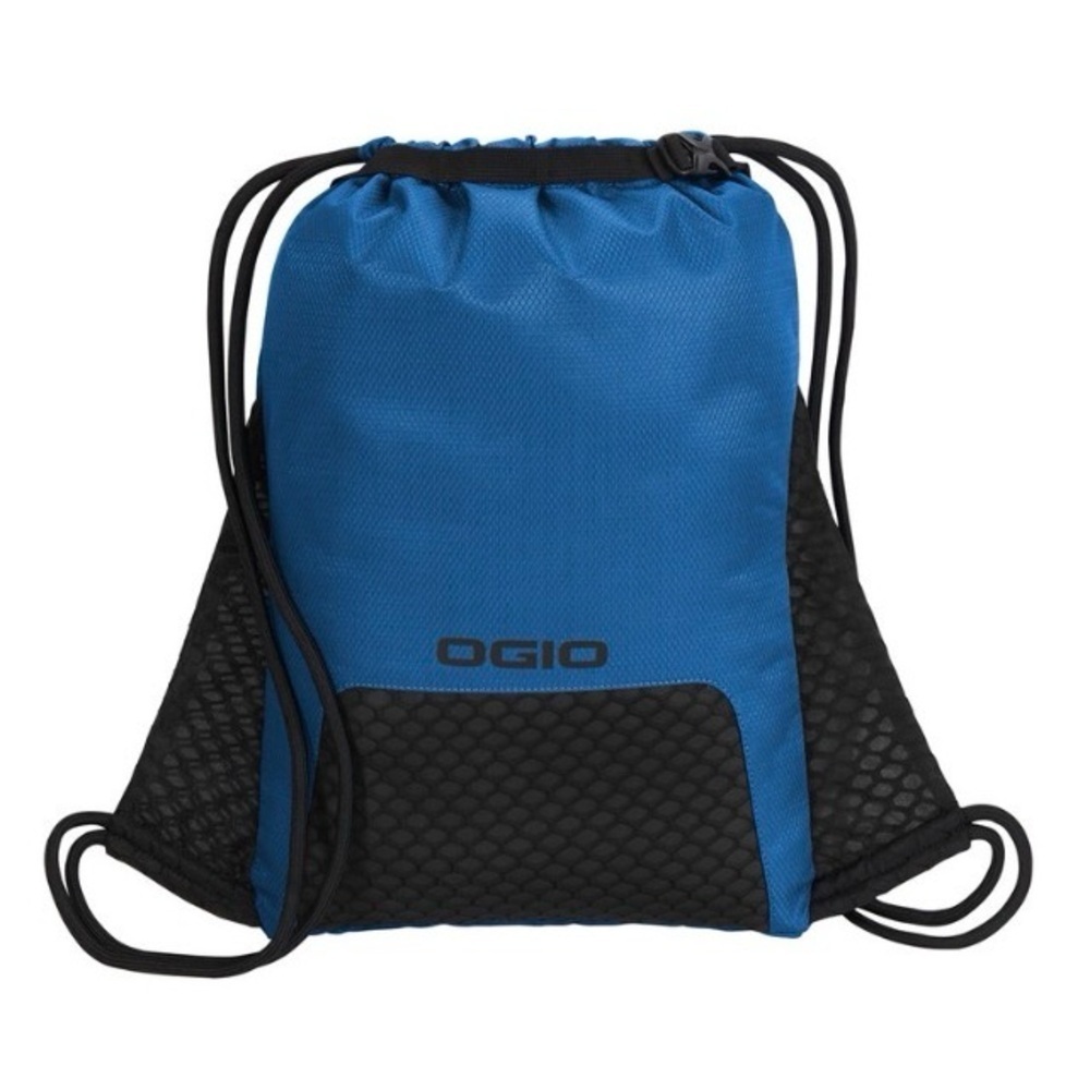OGIO Speerle Blue and Black NEW WITH TAGS Backpack Cinch Lightweight Hiking Golf